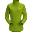 Arcteryx Delta LT Zip Nesk Shirt - Womens, Fiddlehead, Medium, 352401