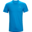 Arcteryx Emblem Short Sleeve T-Shirt - Mens-Adriatic Blue-Small