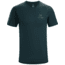 Arcteryx Emblem T-Shirt with Short Sleeve - Mens, Labyrinth, Small, 377083