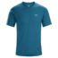 Arcteryx Ether Crew Shirt with Short Sleeve - Mens, Iliad, Small, 373732