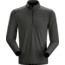 Ether Zip Neck Long Sleeve - Mens -Magnet-Large