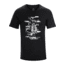 ArcTeryx Junction Mens Short Sleeve T-Shirt, Black, Medium, 328700
