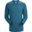 Arcteryx Kadem Crew Shirt with Long Sleeve - Mens, Iliad, Medium, 375695