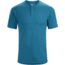 Arcteryx Kadem Henley Shirt with Short Sleeve - Mens, Iliad, Extra Large, 375721