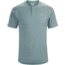 Arcteryx Kadem Henley Shirt with Short Sleeve - Mens, Robotica, Medium, 375727