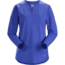 Arc'teryx Kadem Top with Long Sleeve - Women's, Iolite, Small, 375592