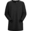 Arcteryx Lumin Swing Top - Womens, Black Heather, Extra Large, 433400