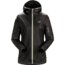 Arcteryx Norvan SL Hoody - Womens, Black/Bioprism, Medium, 438998