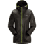 Arcteryx Norvan SL Hoody - Womens, Black/Dark Titanite, Extra Small, 349191