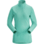 Arcteryx Phase Ar Zip Neck Ls - Womens, Dark Illucinate, Small, 392471