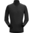 Arc'teryx Phase AR Zip Neck with Long Sleeve - Men's, Black, 2XL, 270796