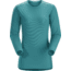 Phase SL Crew Longsleeve Baselayer - Womens -Cerulean-Small