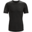 Arc'teryx Phase SL Crew with Short Sleeve - Men's, Black, Large, 270960