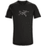 Arc'teryx Phasic Evolution Crew Shirt with Short Sleeve - Men's, Black, Extra Small, 306340