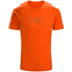 Arcteryx Phasic Evolution Crew Shirt with Short Sleeve - Mens, Trail Blaze, Small, 376734