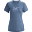Arc'teryx Phasic Evolution Crew Shirt with Short Sleeve - Women's, Nightshadow, Large, 376755
