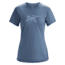Arcteryx Phasic Evolution Short Sleeve Crew - Womens, Nightshadow, Extra Large, 376758