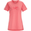 Arcteryx Phasic Evolution SS Crew - Womens, Lamium Pink, Extra Large, 326046