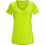 Arcteryx Regenerate Short Sleeve V-Neck - Womens, Titanite, Extra Large, 330180