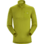 Arcteryx Rho AR Zip Neck Top - Mens, Olive Amber, Small, 352121