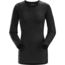 Arcteryx Satoro All-Round Crew Long Sleeve - Womens, Black, Extra Large, 267835