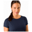 Arcteryx Taema Crew Shirt with Short Sleeve - Womens, Black Sapphire, Large, 371853
