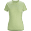 Arcteryx Taema V-Neck Short Sleeve - Womens, Bioprism, Extra Small, 416468