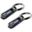 Armourlite Tritium Vials Key Ring Safety Markers, 2 Pack, Blue, KeyRingBlue