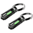 Armourlite Tritium Vials Key Ring Safety Markers, 2 Pack, Green, KeyRingGreen