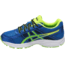 Asics GEL-Contend 4 GS Shoes - Kids, Directoire Blue/Green/Safety Yellow, Medium, 2 US C707N.4385-2