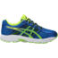 Asics GEL-Contend 4 GS Shoes - Kids, Directoire Blue/Green/Safety Yellow, Medium, 2 US C707N.4385-2