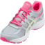 Asics GEL-Contend 4 GS Shoes - Kids, Mid Grey/Limelight/Hot Pink, Medium, 7 US C707N.9685-7