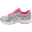 Asics GEL-Contend 4 GS Shoes - Kids, Mid Grey/Limelight/Hot Pink, Medium, 7 US C707N.9685-7