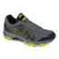 Asics Gel-FujiTrabuco 3 Trail Running Shoe - Men's-Storm/Black/Lime-Medium-11 US