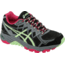 Asics Gel-FujiTrabuco 4 Trail Running Shoe - Womens-Black/Pistachio/Raspberry-Medium-10 US