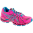 Asics Gel-Nimbus 15 Lite Show Road Running Shoe - Women's-Pink/Lightening/Blue-Medium-6 US