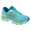 Asics Gel-Nimbus 17 Lite-Show Road Running Shoe - Womens-Aqua/Silver/Yellow-Medium-6.5 US