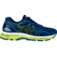 Asics Gel-Nimbus 19 Road Running Shoe - Men's-Indigo Blue/Yellow/Blue-Medium-10.5