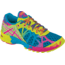 Asics Gel-Noosa Tri 9 Road Running Shoe - Women's-Capri Blue/Raspberry/Lime-Medium-6.5 US
