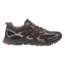 Asics Gel-Scram 3 Trail Running Shoe - Men's-Dark Grey/Black/Red Clay-Medium-10.5