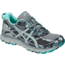 Asics GEL-Scram 3 Trail Running Shoes - Women's, Stone Grey/Silver/Aruba Blue, Medium, 6.5 US T6K7N.1193-6.5