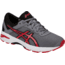 Asics GT-1000 6 GS Shoes - Kids , Stone Grey/Classic Red/Black, Medium, 4 US C740N.1123-4