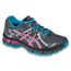 Asics GT-2000 2 G-TX Road Running Shoe - Women's-Titanium/Fucshia/Black-Medium-6 US