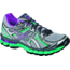 Asics GT-2000 2 Trail Running Shoe - Womens-Titanium/Purple/Emerald-6.5 US