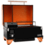 ASMOKE AS350 Portable Pellet Grill and Smoker, Orange, Small, GR04076USAS
