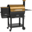 ASMOKE AS700E Pellet Grill and Smoker, Gold, Large, GR06012USAS