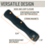 Astra Optix AGX1 Magnetic Rangefinder Strap with GPS Locator, Black, AGX1
