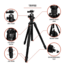 Athlon Optics Midas AL28 28mm Tube Carbon Fiber Tripod, Black, 706009