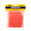 Atlas-Mike's Spawn Net 3&quot;x3&quot; Squares 250ct Orange, 55103