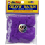 Atlas-Mike's UV Glow Yarn, 12ft, Dark Purple, 77017